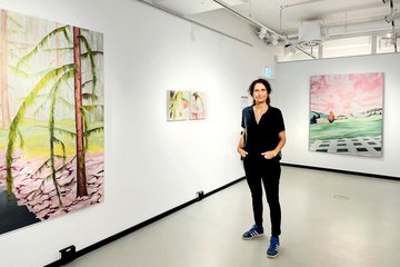 Die Künstlerin Susanna Hanna hat sich von den Spuren der innerdeutschen Grenze inspirieren lassen